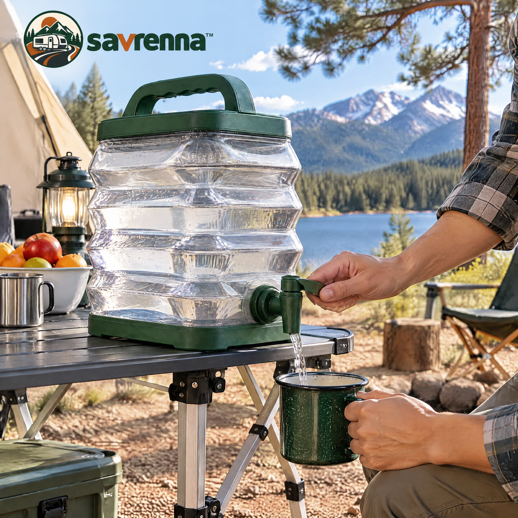 savrenna™ Collapsible Water Container with Spigot
