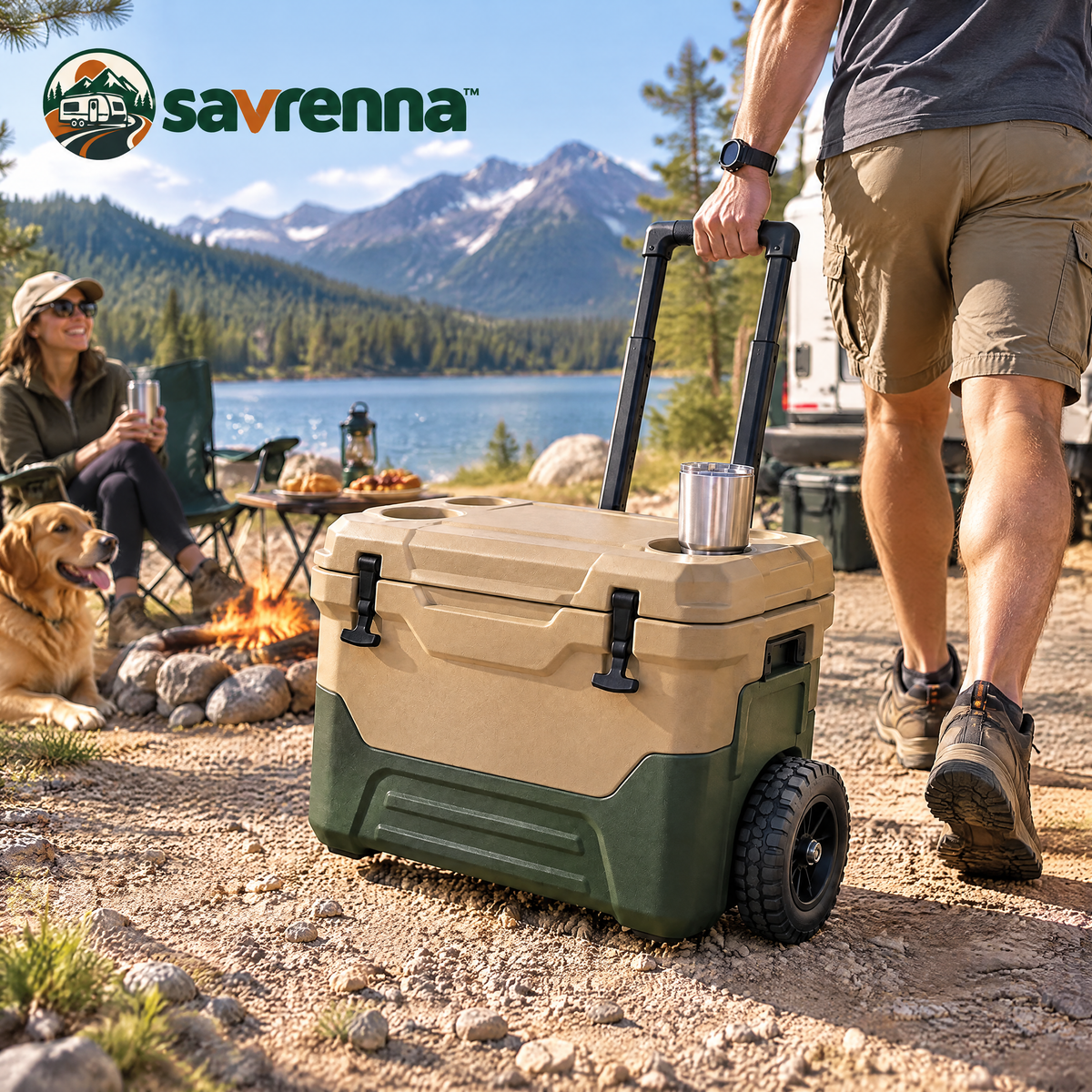 savrenna™ All-Terrain Rolling Cooler