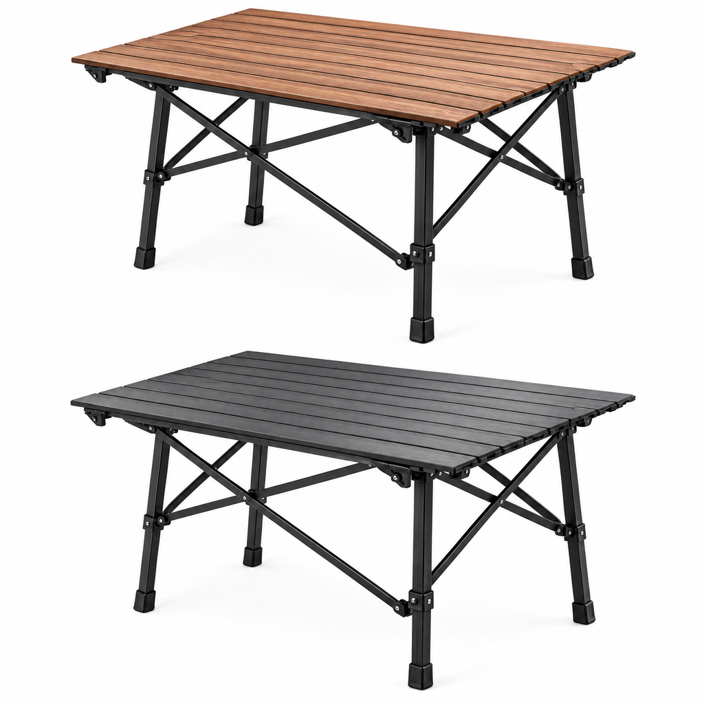 savrenna™ Roll-Top Folding Camp Table