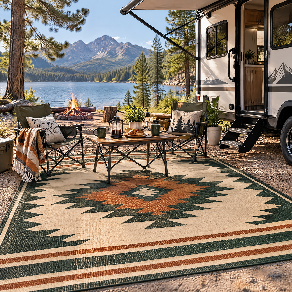 savrenna™ Reversible RV Patio Mat
